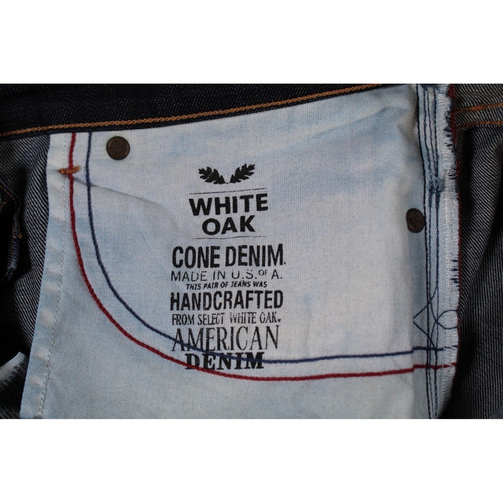 NWOT Lucky Brand Jeans‎ Shorts 16/33 Women Blue Distressed Made In USA Summer - Picture 13 of 14